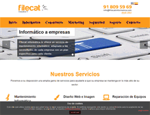 Tablet Screenshot of filecatinformatica.com